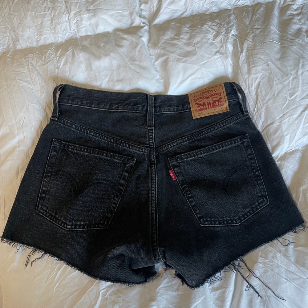 Levi's Dark Denim Women's Jean Shorts